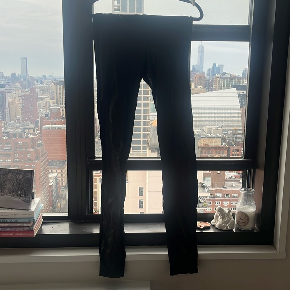 Aritzia leather leggings